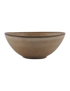 Olympia Build A Bowl diepe kom aardebruin | Ø22,5x9cm. | 4 stuks