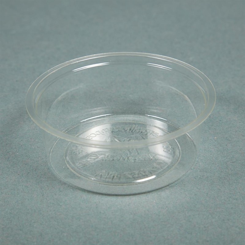 Vegware Vegware Composteerbare deksel voor 5,7cl portiebakjes | Ø7.3cm. | 2000 stuks