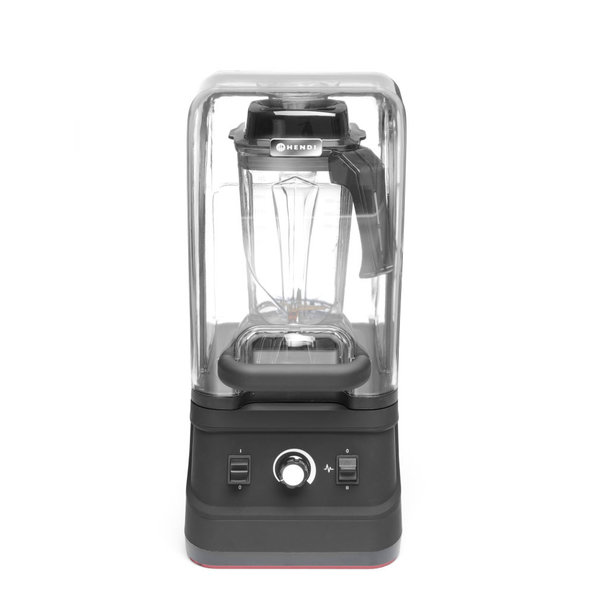 Hendi Blender met geluiddempende kap BPA-vrij - 230V / 1680W - 252x258x(H)547mm