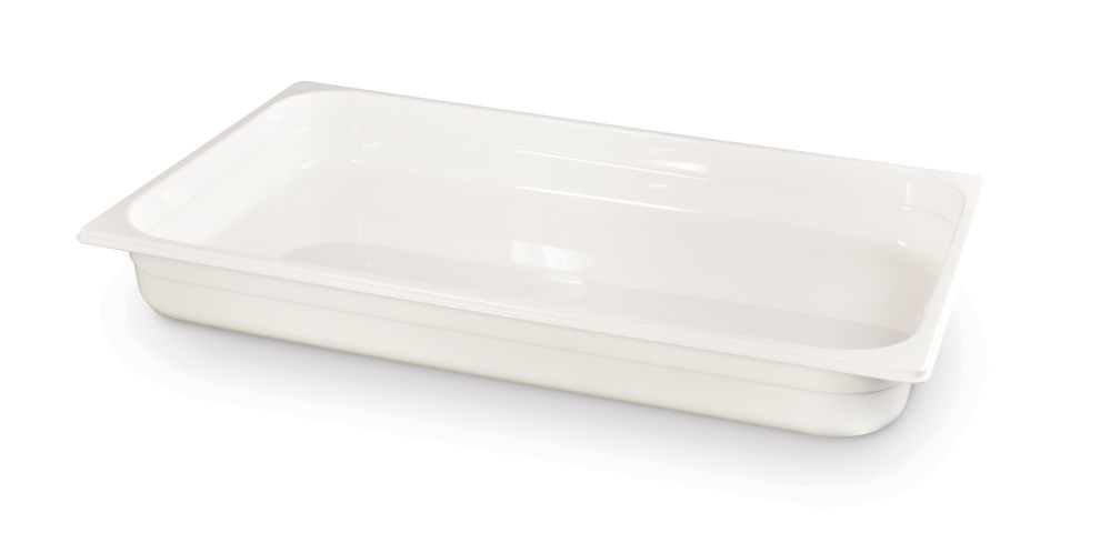 Hendi Gastronormbak Polycarbonaat Wit GN1/1 - H65mm | 530x325mm