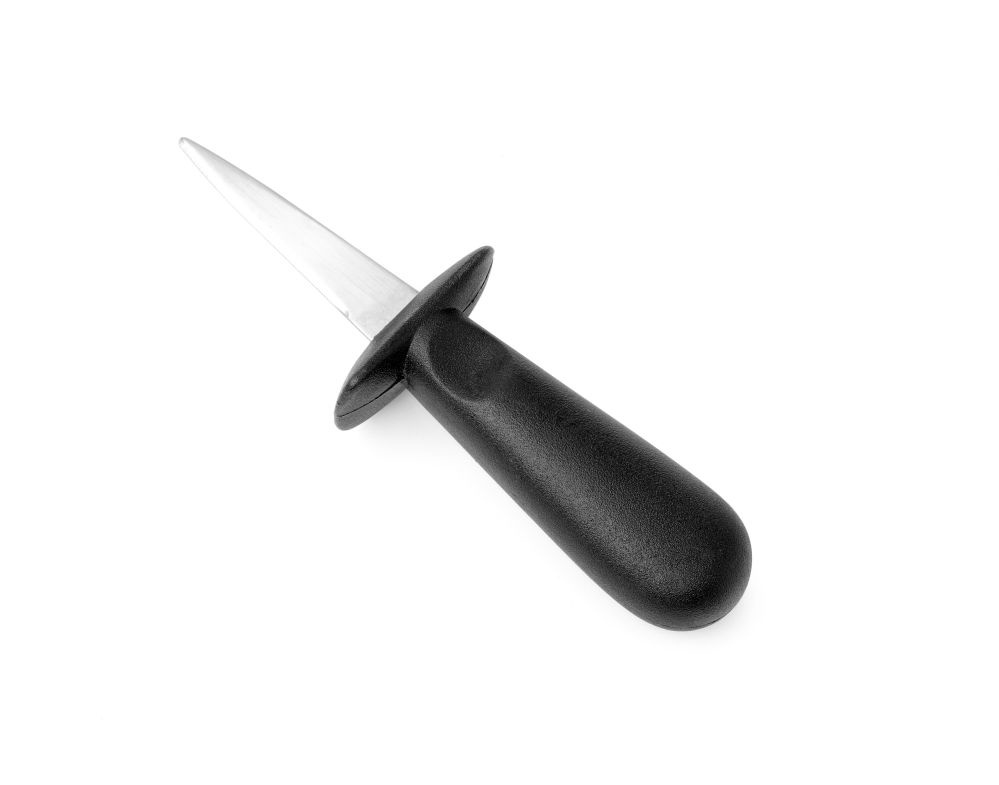 Hendi Oestermes recht RVS / kunststof | Lengte 160mm