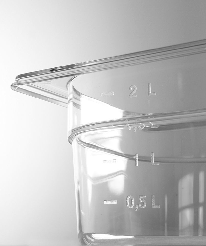 Hendi Gastronormdeksel 2/1 Polycarbonaat | 650x530mm, foto 4 van 4