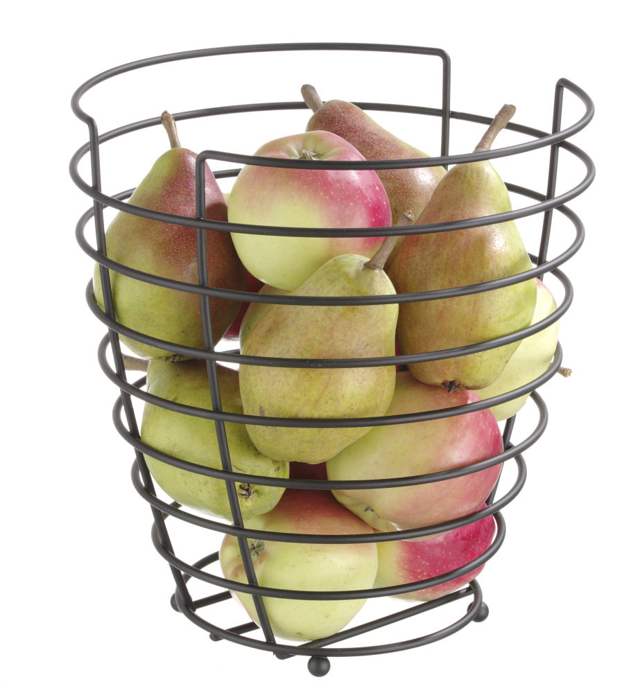 Hendi Fruitkorf zwart | ø230x(H)250mm