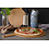 Hendi Pizza plank met handvat | Ø255xH6mm