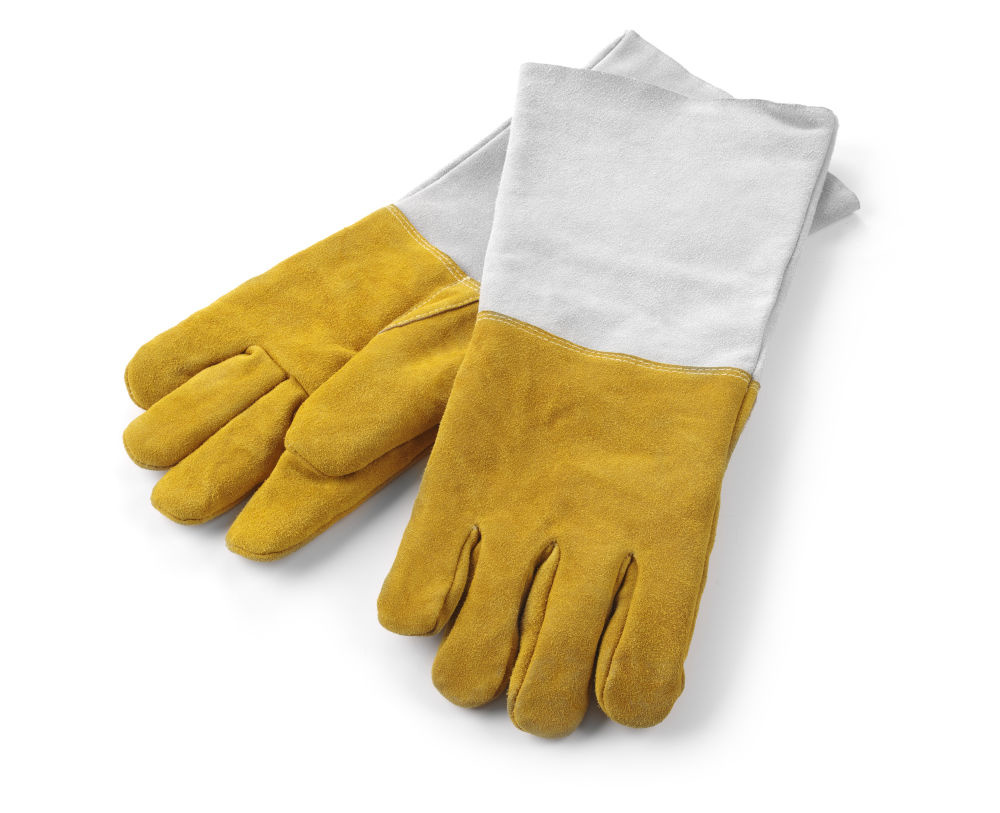 Hendi Ovenhandschoenen leer tot 250°C | Lengte 46 cm. | 2 stuks