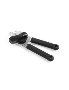 Hendi Blikopener met flesopener | Lengte18 cm.