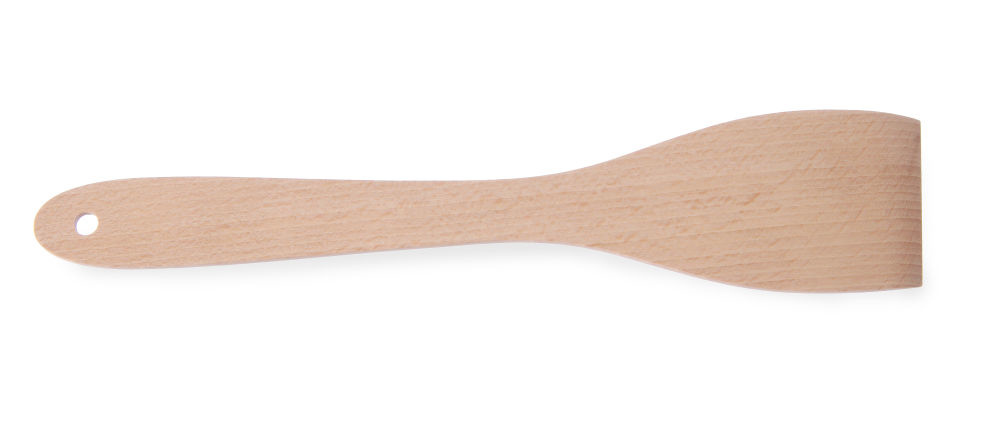 Hendi Braadspatel hout | Lengte 30 cm. | 4 stuks