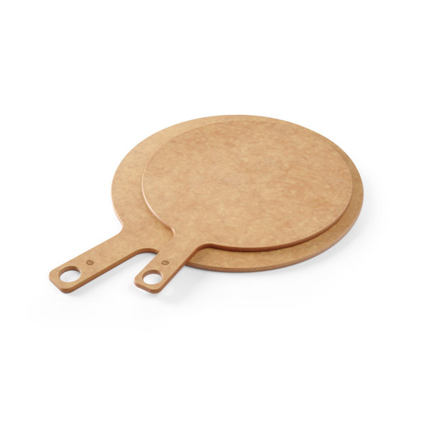 Hendi Pizza plank met handvat | Ø255xH6mm