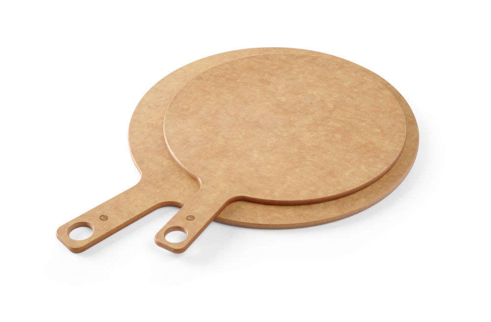 Hendi Pizza plank met handvat | Ø305xH6mm