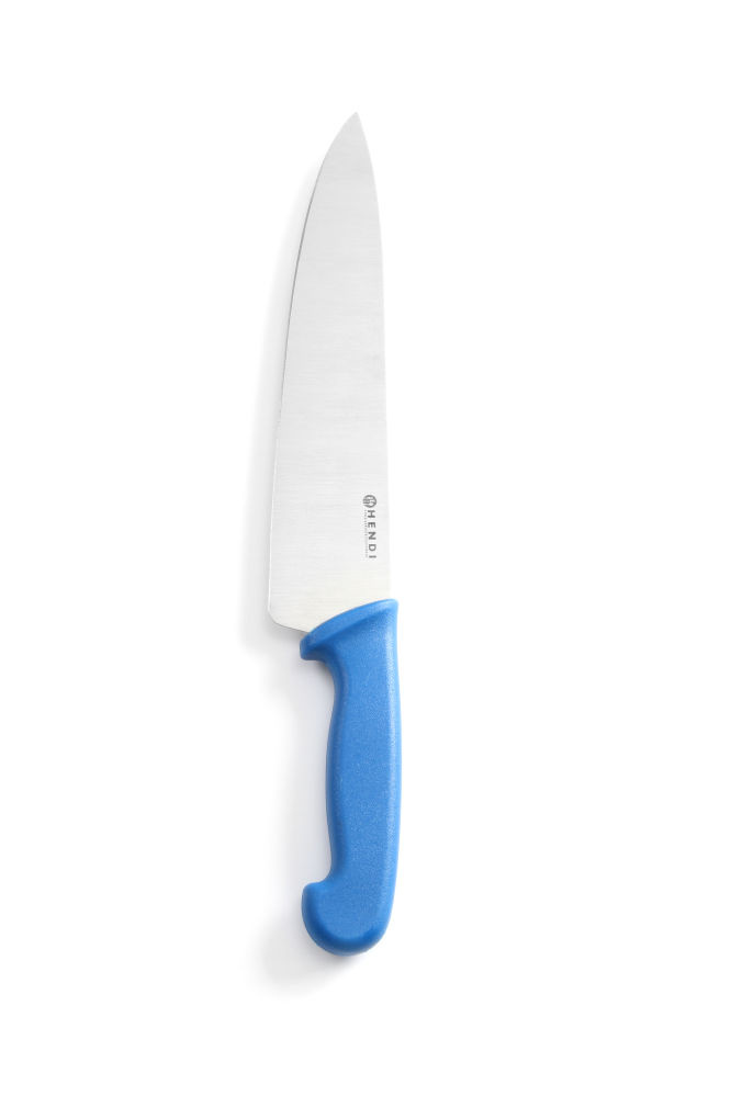 Hendi Koksmes met blauw heft | Lengte 320mm, foto 2 van 2