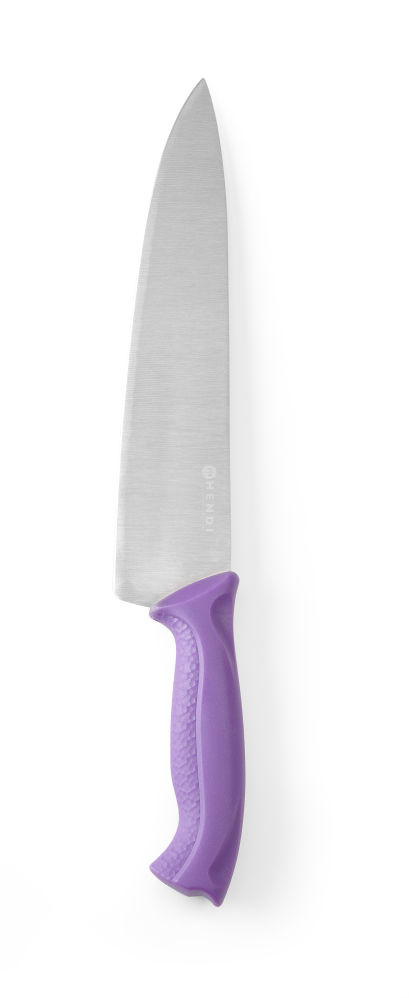 Hendi Koksmes met paars heft | Lengte 320mm