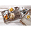 Hendi Dienblad van melamine met hout bedrukking - Hout licht - 330x430mm
