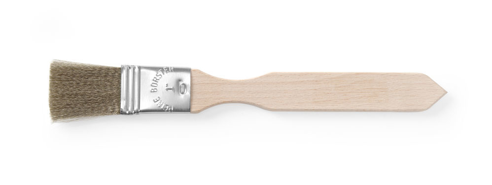 Hendi Boter- en vetkwast plat - 220x50mm