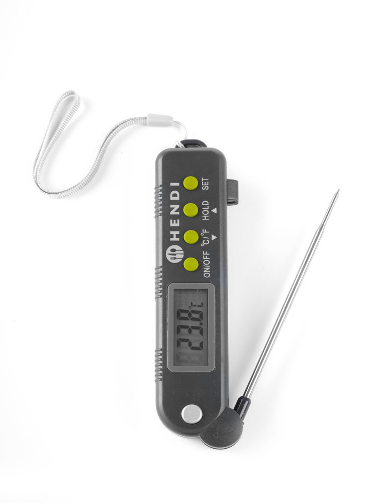Hendi Hendi Thermometer met inklapbare sonde | -50/300˚C | Batterij inbegrepen., foto 2 van 3