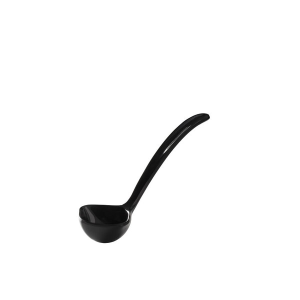 Hendi Sauslepel zwart lengte 18cm. | Inhoud 0.03 liter