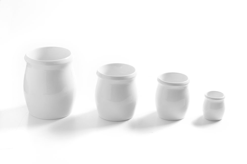 Hendi Dressingpot 1 liter porselein | Per 18 stuks, foto 2 van 5