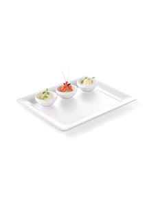 Hendi Gastronorm tray met slanke rand melamine GN2/3 | 354x325xH20mm.