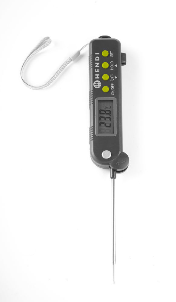 Hendi Hendi Thermometer met inklapbare sonde | -50/300˚C | Batterij inbegrepen., foto 3 van 3