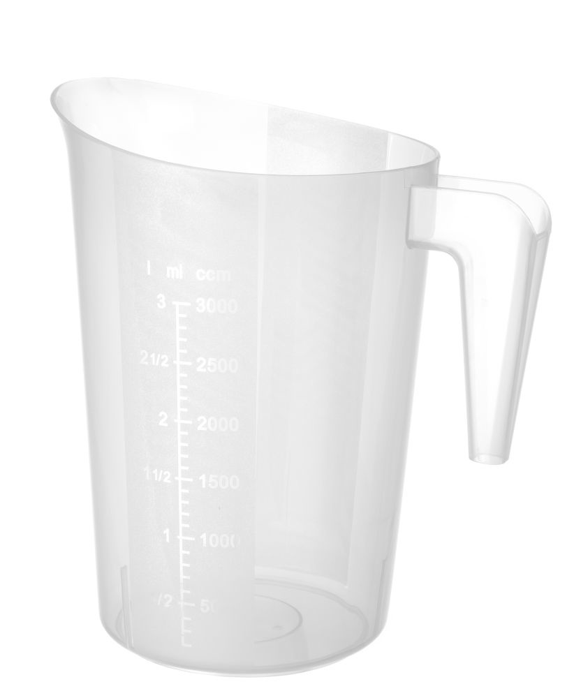 Hendi Maatbeker stapelbaar 1 liter | Ø124xH170mm