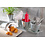 Hendi Dienblad van melamine met hout bedrukking - Hout donker - 330x430mm