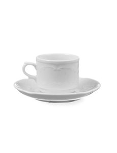 Hendi Flora schotel voor cappuccino- en koffiekop - Ø138mm | 12 stuks