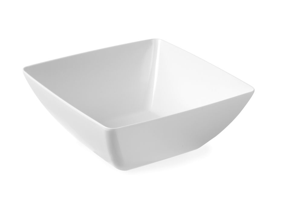 Hendi Bakje vierkant - Melamine - Wit - 190x190x(H)100mm, foto 4 van 4