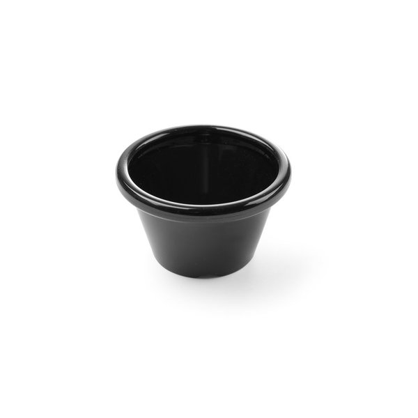 Hendi Hendi Ramekin melamine zwart Ø60 cm. | 12 stuks