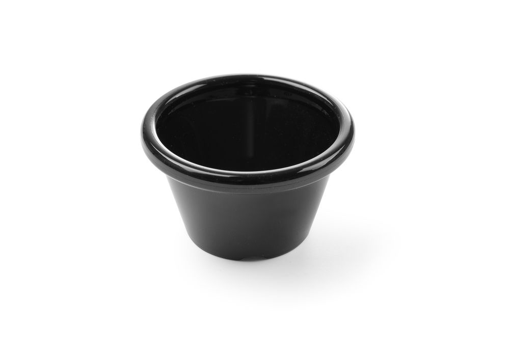Hendi Hendi Ramekin melamine zwart Ø60 cm. | 12 stuks