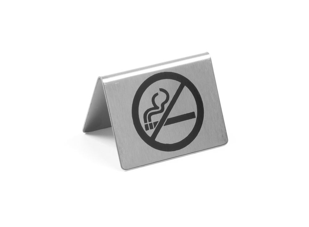 Hendi Tafelstandaard Niet roken - 50x35x(H)40mm