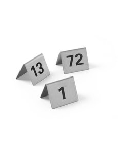 Hendi Tafelstandaard nummers - Nummers 1-12 - 50x35x(H)40mm