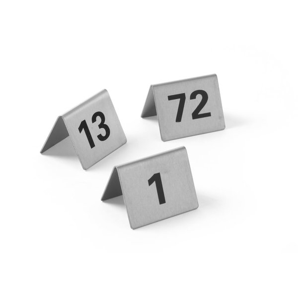 Hendi Tafelstandaard nummers - Nummers 1-12 - 50x35x(H)40mm