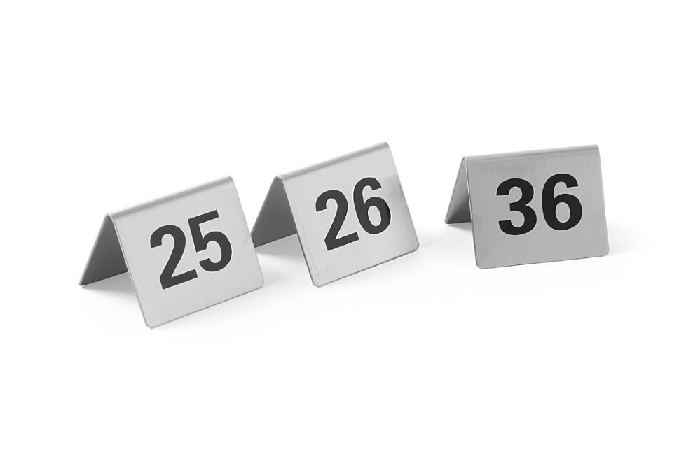 Hendi Tafelstandaard nummers - Nummers 61-72 - 50x35x(H)40mm, foto 5 van 5