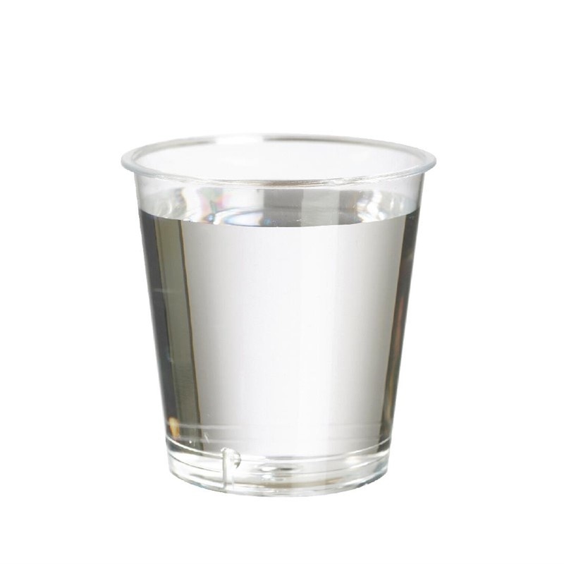 Plastico Plastico polystyrene shotglazen 2cl