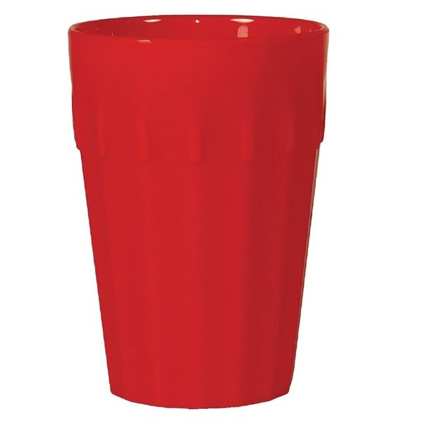 Olympia Kristallon Polycarbonaat beker 14,2cl rood | Per 12 stuks