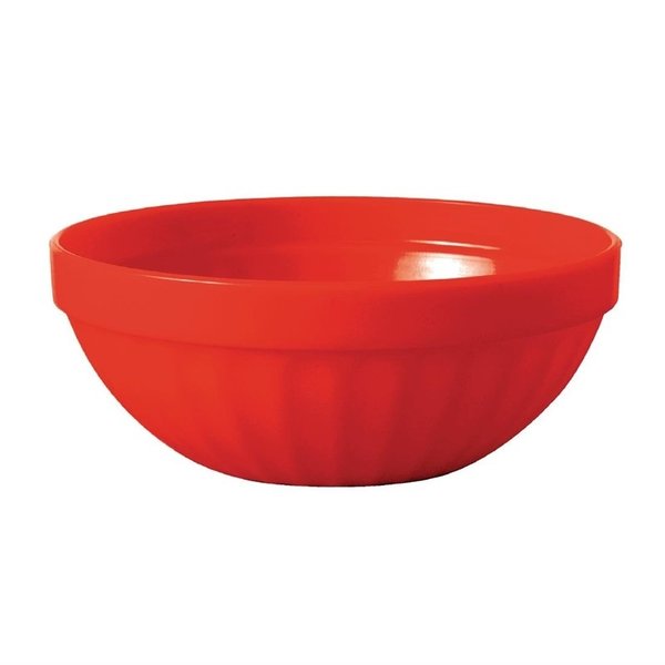 Olympia Kristallon Polycarbonaat fruitschaaltjes rood 19cl | Ø10,2cm | Per 12 stuks