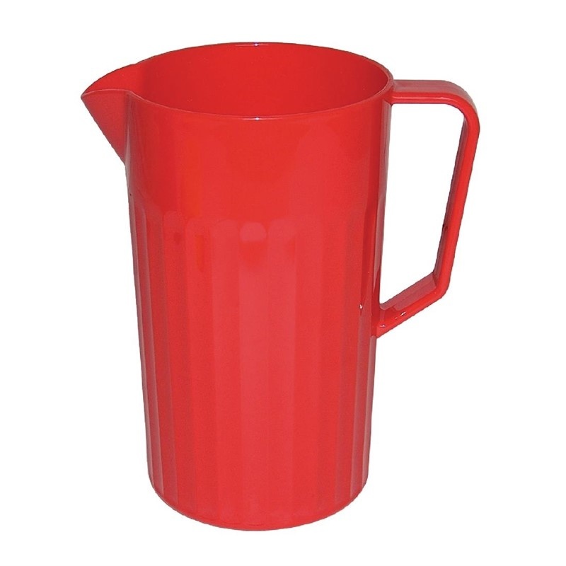 Olympia Kristallon Polycarbonaat schenkkan rood | 1,4 Liter