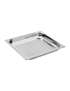 Gastro-M Geperforeerde GN 2/3 bak 65mm diep RVS | 325x354mm.