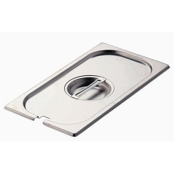 Gastro-M Gastro M Gastronorm deksel met lepeluitsparing RVS  GN1/3 | 176x325mm.