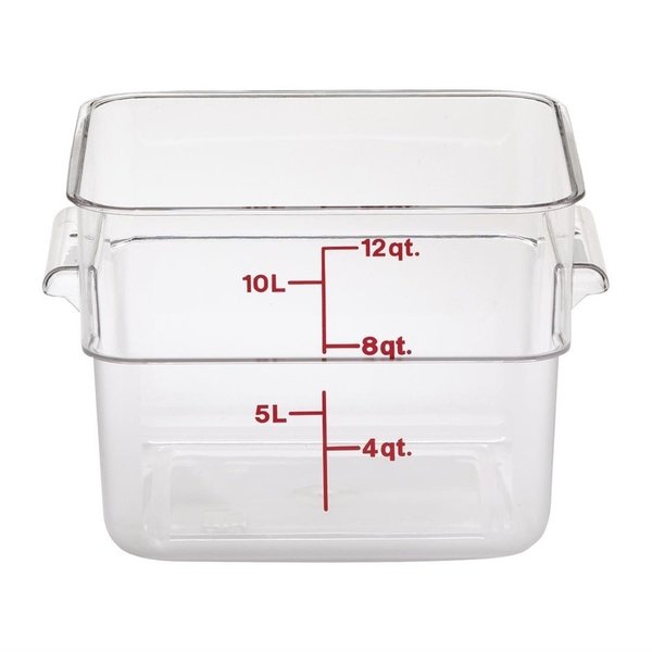 Cambro Cambro Camsquare vierkante polycarbonaat voedseldoos 11,4L