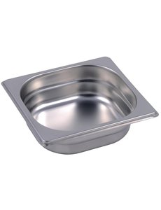 Gastro-M Gastronormbak GN1/6 bak - 65mm diep RVS | 176x162mm