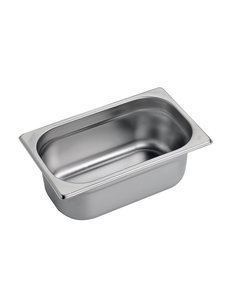 Gastro-M Gastronormbak GN1/4 bak - 100mm diep RVS | 265x162mm