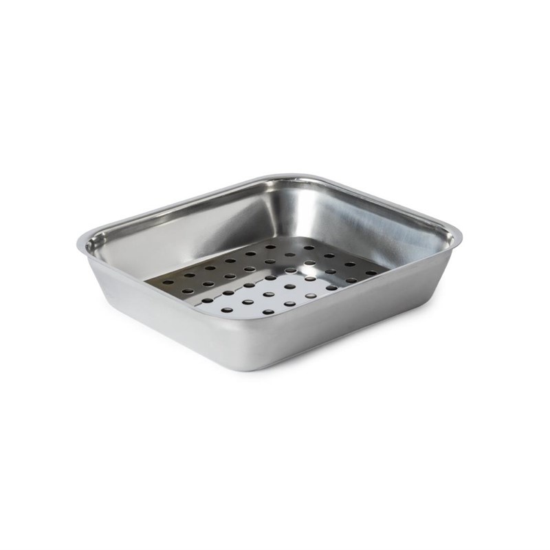 Gastro-M Vleesbak RVS | 25x22xH5.5 cm, foto 2 van 2