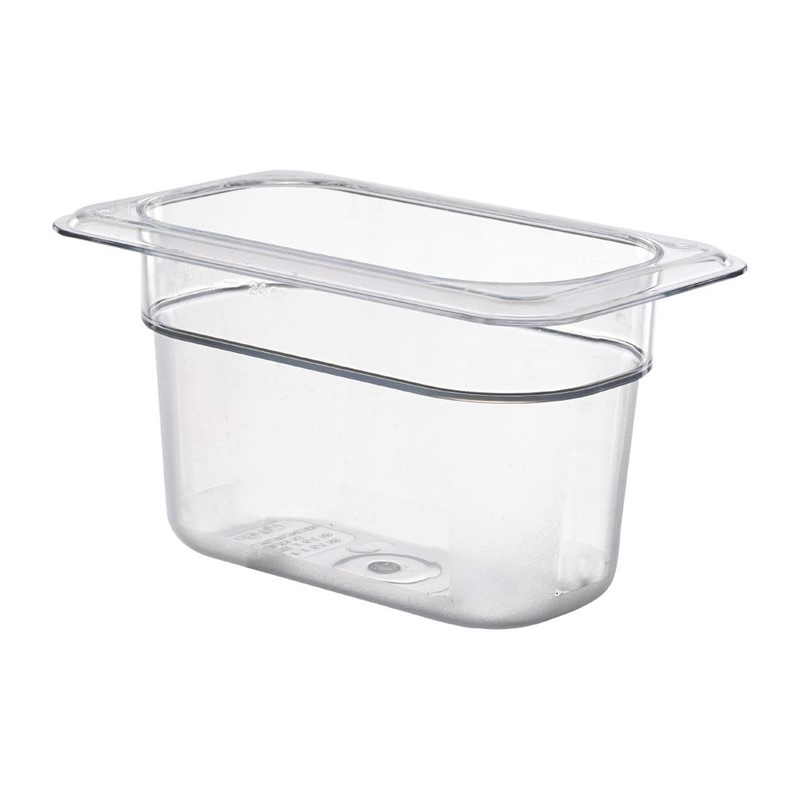 Cambro Cambro polycarbonaat bak GN1/9 10cm