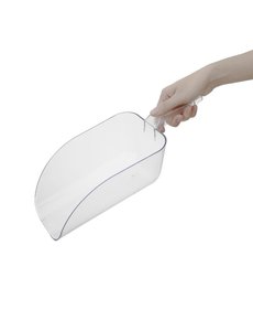 Vogue Winkelschep polycarbonaat 1.9 liter | Lengte 37 cm.