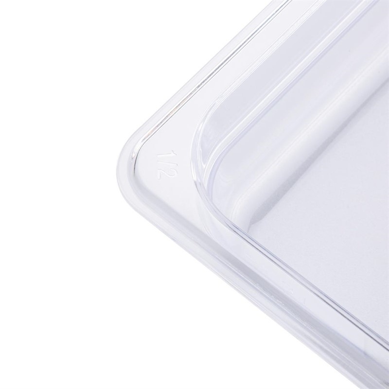 Vogue Vogue Polycarbonaat bak transparant GN 1/2 - 100mm | 325x265mm, foto 3 van 3