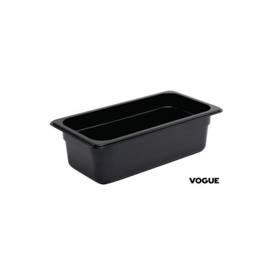 Gastronormbakken Polycarbonaat Zwart Vogue