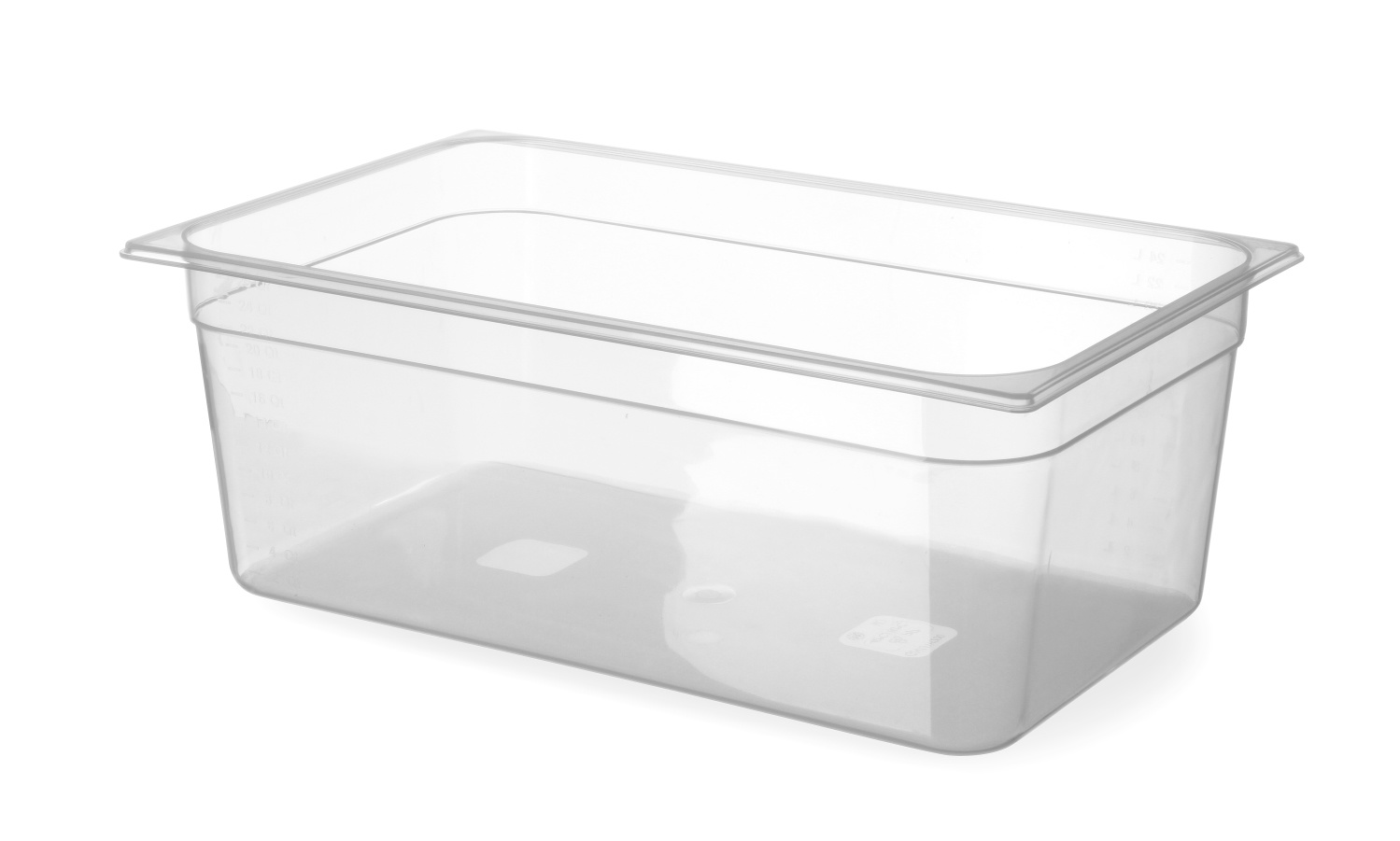 Hendi Voorraaddoos polypropyleen GN 1/1 - 150mm diep | 530x325mm. | Profi Line