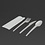 Vegware Composteerbaar bestek mes, vork, lepel en servet  | 250 stuks