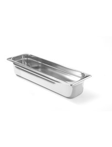 Hendi Gastronormbak GN2/4 - 65mm diep RVS ProfiLine | 530x161mm.