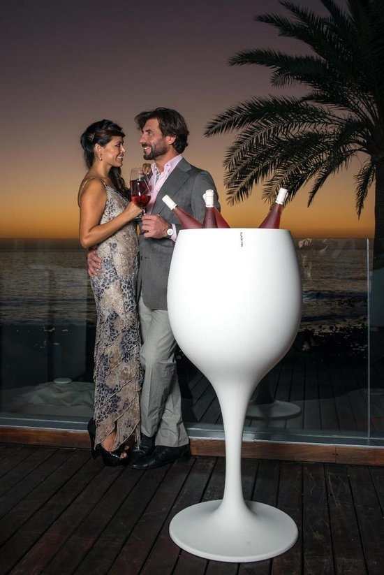 Valiente Valiente IJsemmer classic ice bucket wit | 110 x Ø 47 cm.